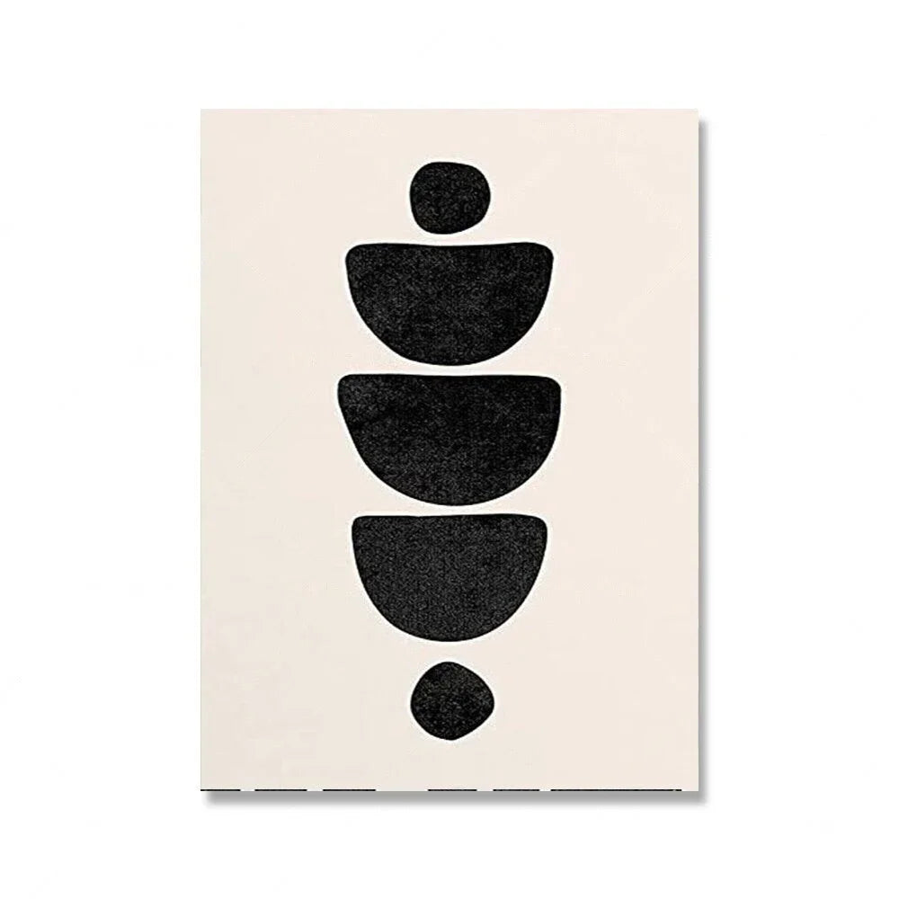 Arte Abstrata Contemporânea em Tela para Sala HD