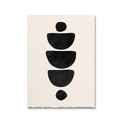 Arte Abstrata Contemporânea em Tela para Sala HD