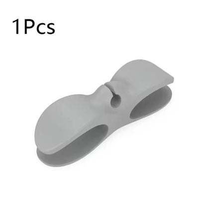 Organizador De Cabos Ergonômico Para Mesa Moderna com Gerenciamento Prático e Fixação Segura