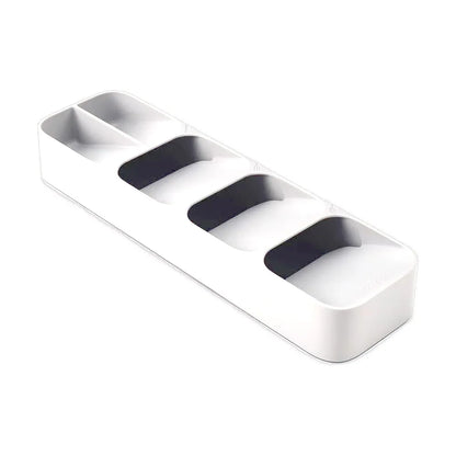 Organizador Multifuncional de Talheres Com Compartimento Integrado e Espaço Otimizado com Design Moderno e Elegante