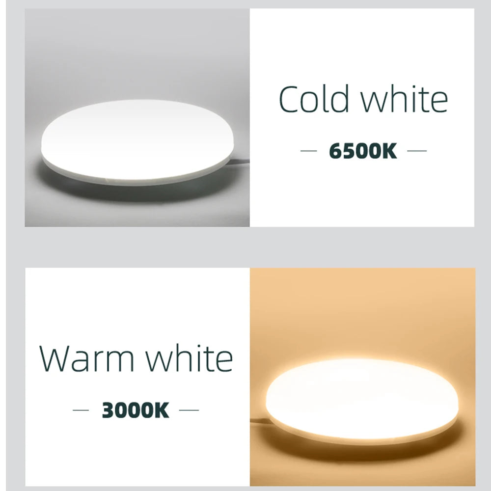 Luminária De Teto LED Para Sala Quarto Multifuncional