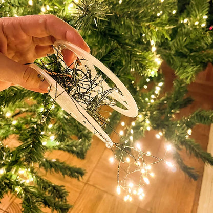 Luzes De Cordão LED Decorativas Para Decorações Natal Eventos Casamentos