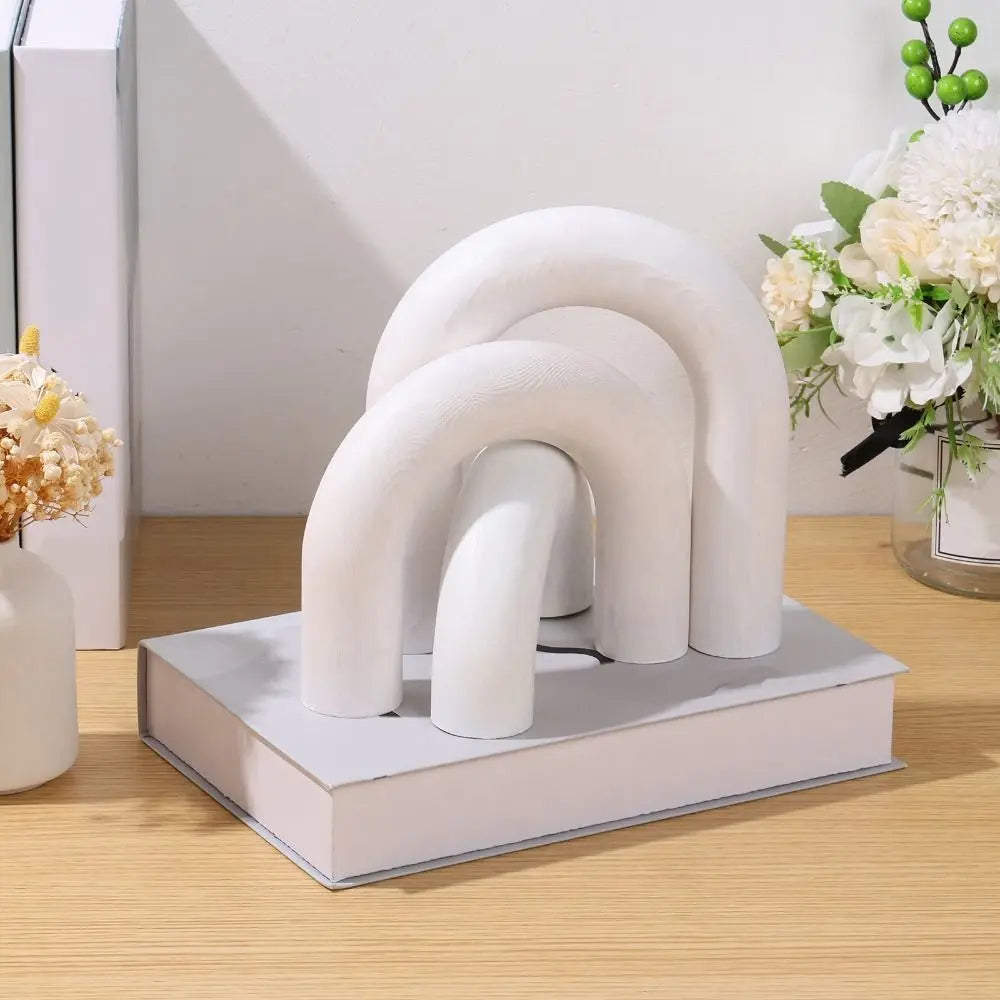 Arco Decorativo De Madeira Artesanal Para TV Boho