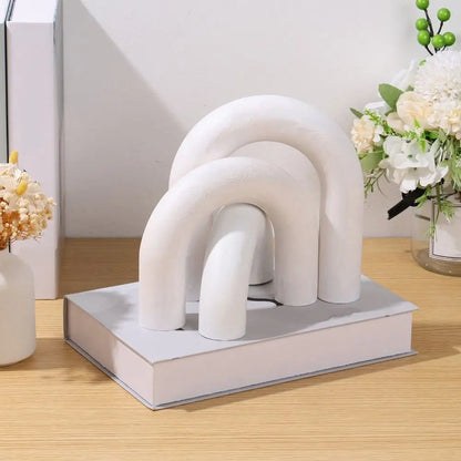 Arco Decorativo De Madeira Artesanal Para TV Boho