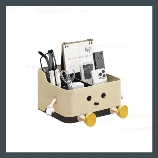 Inovacazza Caixa Organizadora de Mesa – Design Poligonal, Multifuncional e Durável