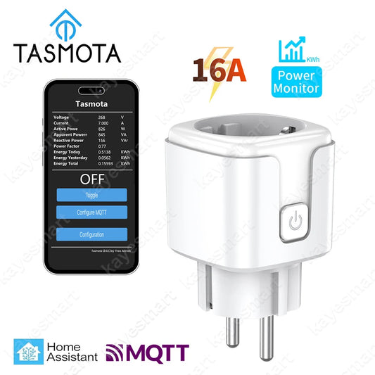 Tomada Inteligente WiFi Para Automação Residencial Monitoramento Consumo