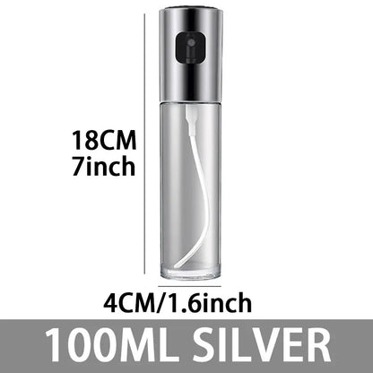 Pulverizador De Óleo Para Cozinhar Em Vidro Refilável