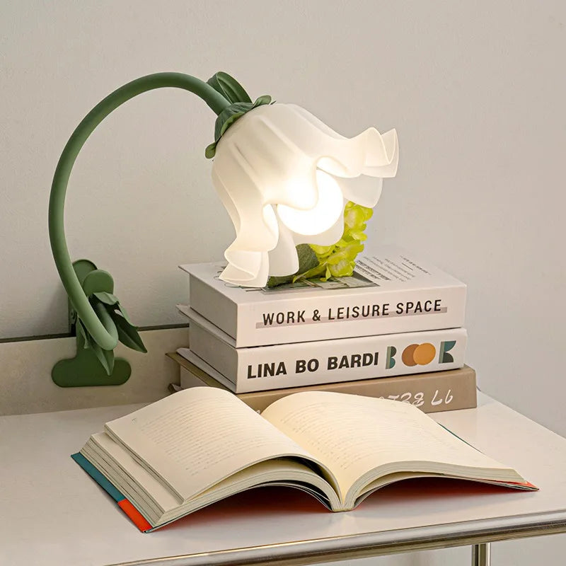 Luminária De Mesa Para Quarto Braço Ajustável LED