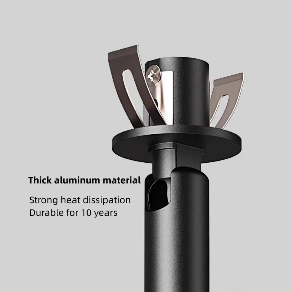 Luminária de Teto LED Embutida para Ambientes Modernos