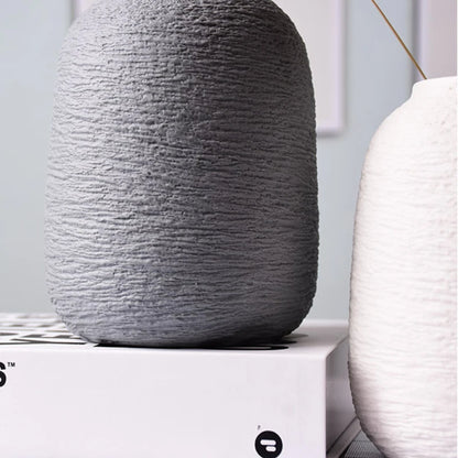 Vaso Cerâmico Decorativo para Mesa Flores Secas Nordic