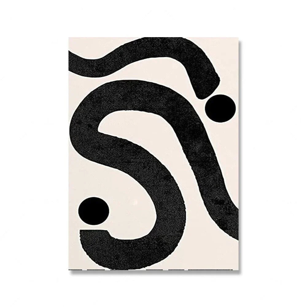 Arte Abstrata Contemporânea em Tela para Sala HD