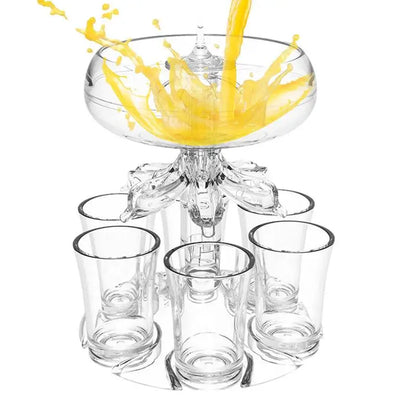 Dispensador De Vidro Para Festa Com Suporte