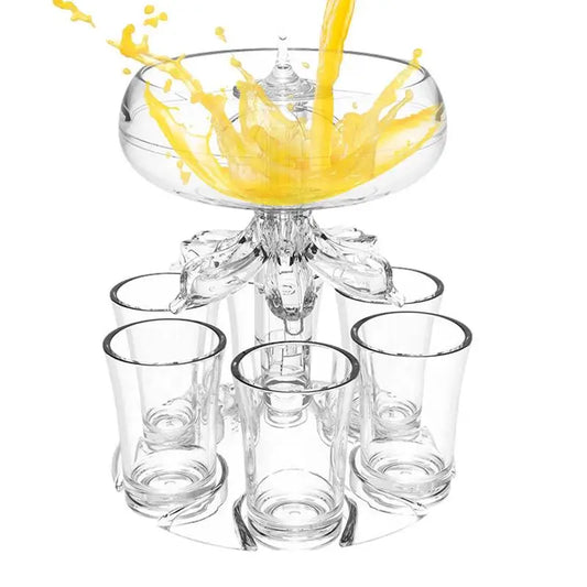 Dispensador De Vidro Para Festa Com Suporte