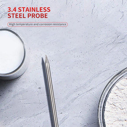 Termômetro Digital Profissional Para Cozinha Com Sonda LCD