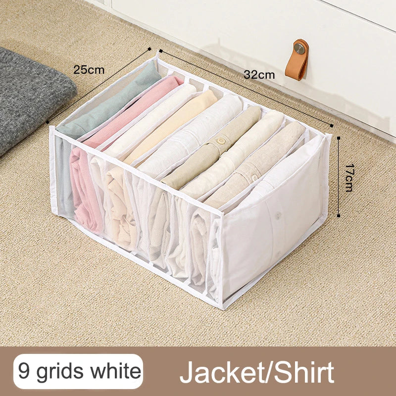 Organizador De Armário Para Meias E Roupas Íntimas Com 7 Compartimentos Dobrável Em Oxford