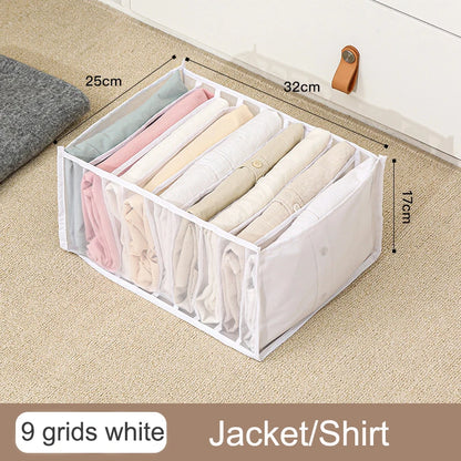 Organizador De Armário Para Meias E Roupas Íntimas Com 7 Compartimentos Dobrável Em Oxford