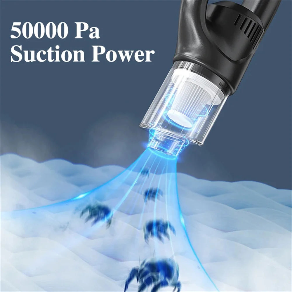 Aspirador De Mão Sem Fio Portátil Para Carro