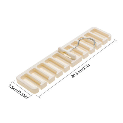 Organizador Multifuncional Para Cintos e Gravatas Com Cabide Incorporado para Guarda Roupa