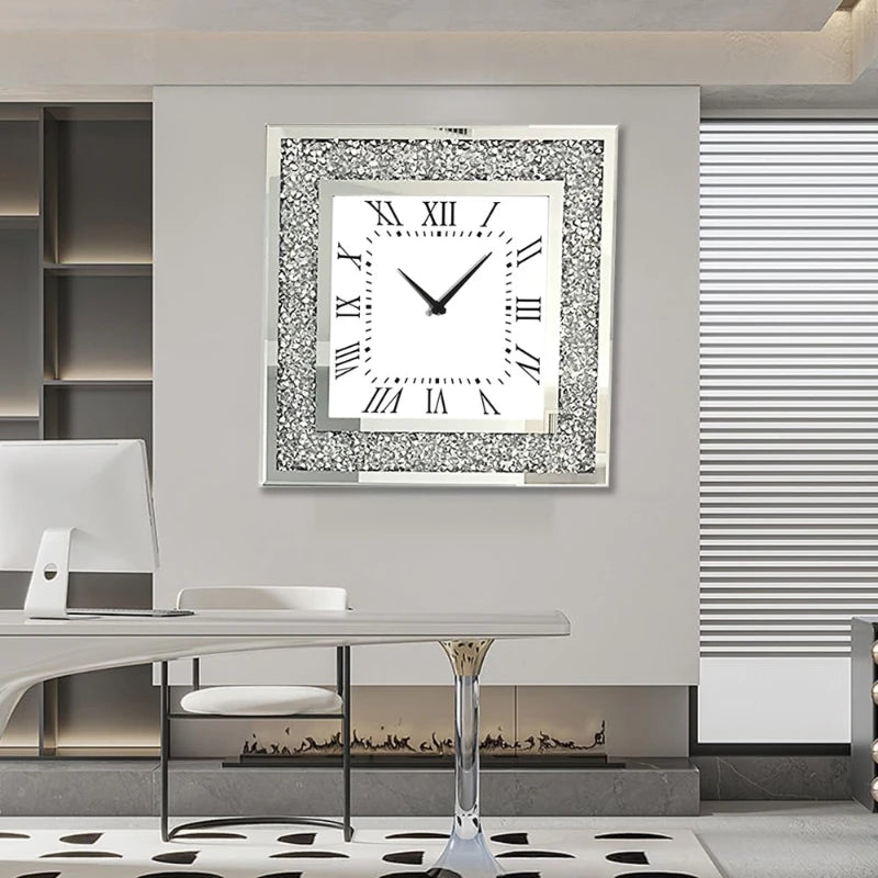 Relógio De Parede Para Sala Minimalista Silencioso Moderno