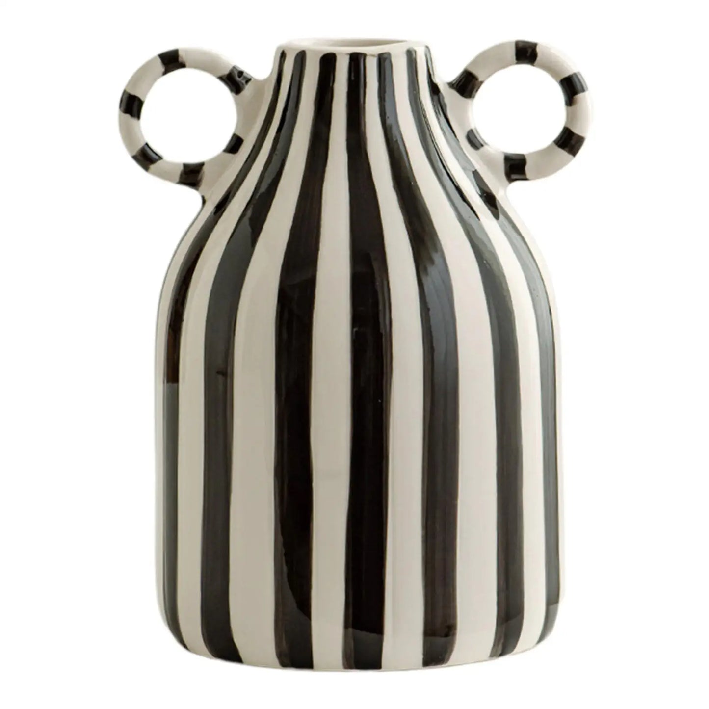 Vaso Decorativo de Porcelana Pequeno Boho Nórdico para Casa Moderna