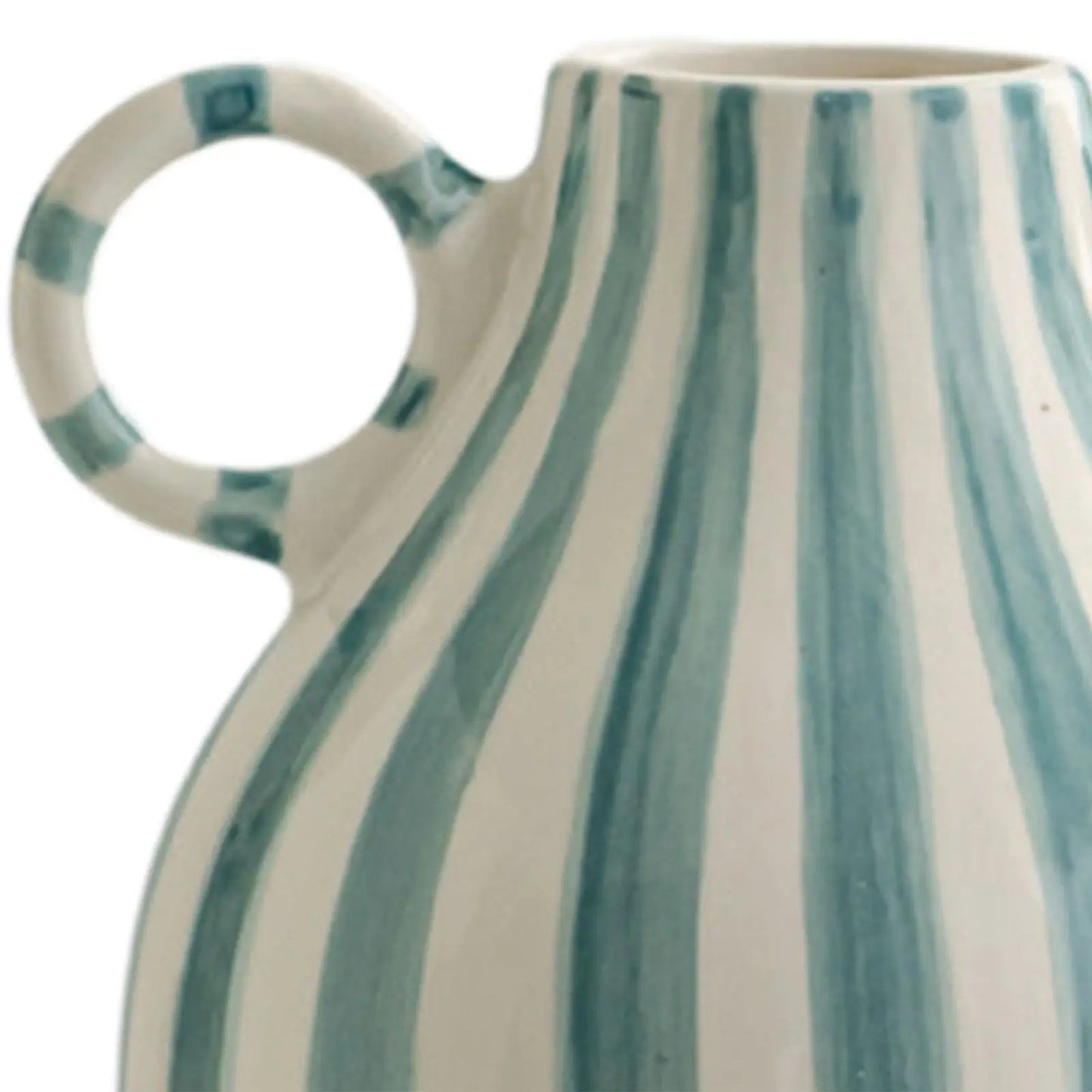 Vaso Decorativo de Porcelana Pequeno Boho Nórdico para Casa Moderna