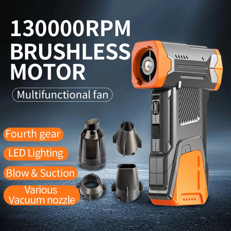 Aspirador De Pó Portátil Para Acampamento Com Iluminação