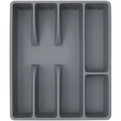 Organizador De Gaveta De Cozinha De Plástico Com Design Moderno E Alta Capacidade Para Talheres