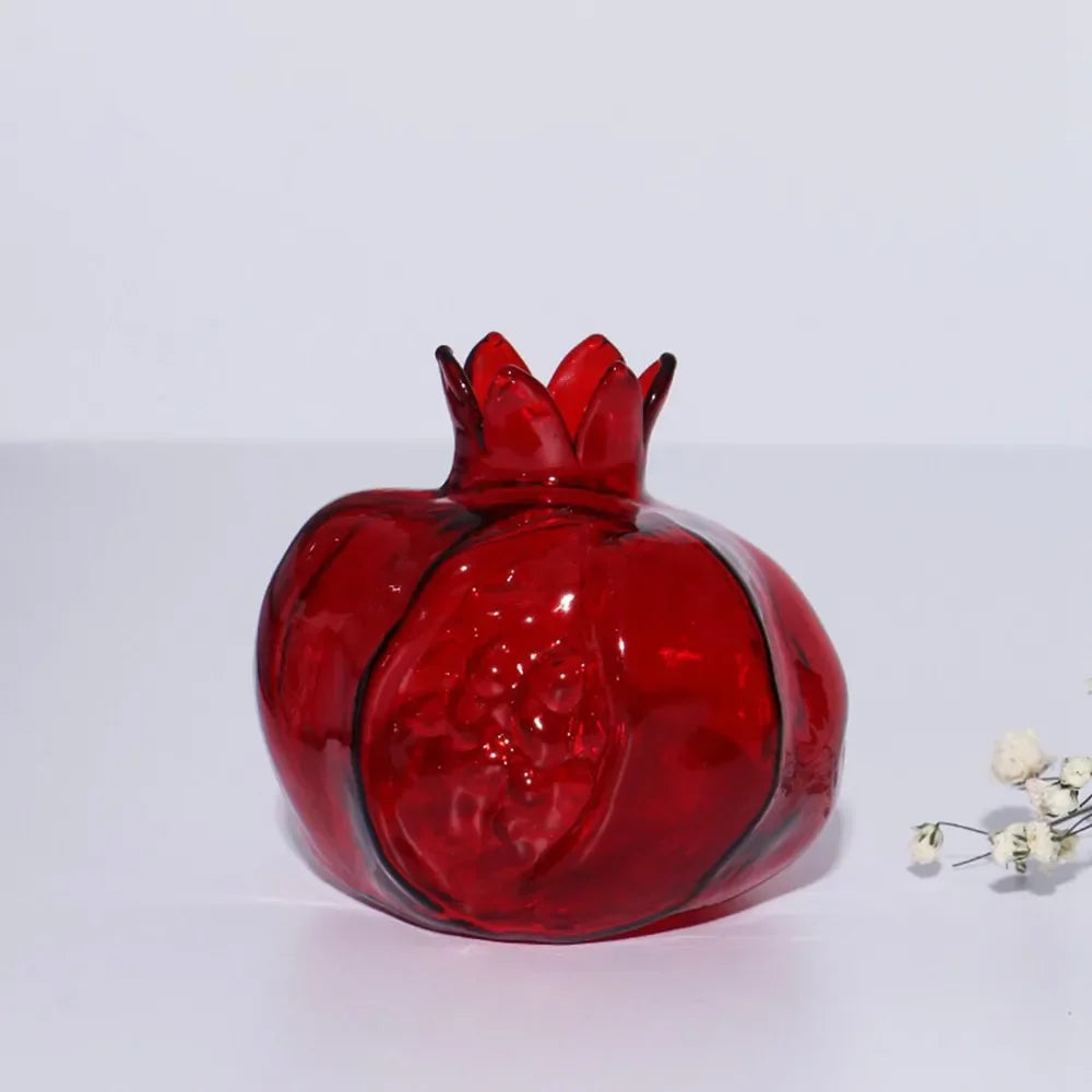 Vaso de Vidro Romã para Hidroponia Deco Premium