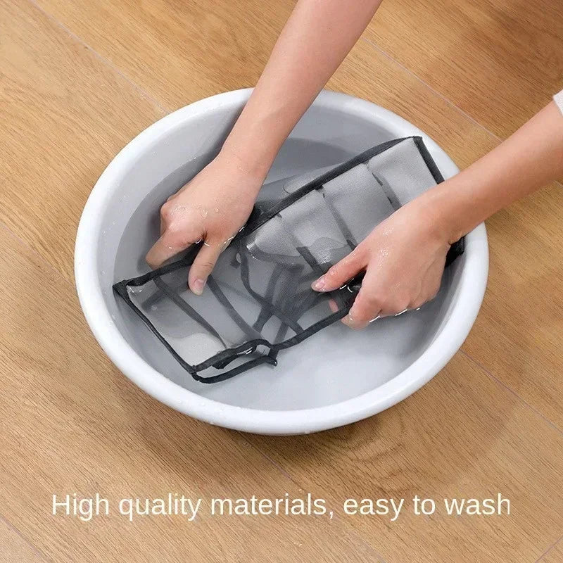 Organizador de Armário Moderno – Divisórias Ajustáveis e Design Compacto para Economia de Espaço