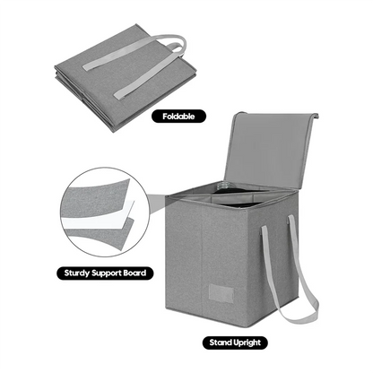 Organizador de Cabides à Prova de Poeira Resistente em Poliéster Moderno Inovacazza