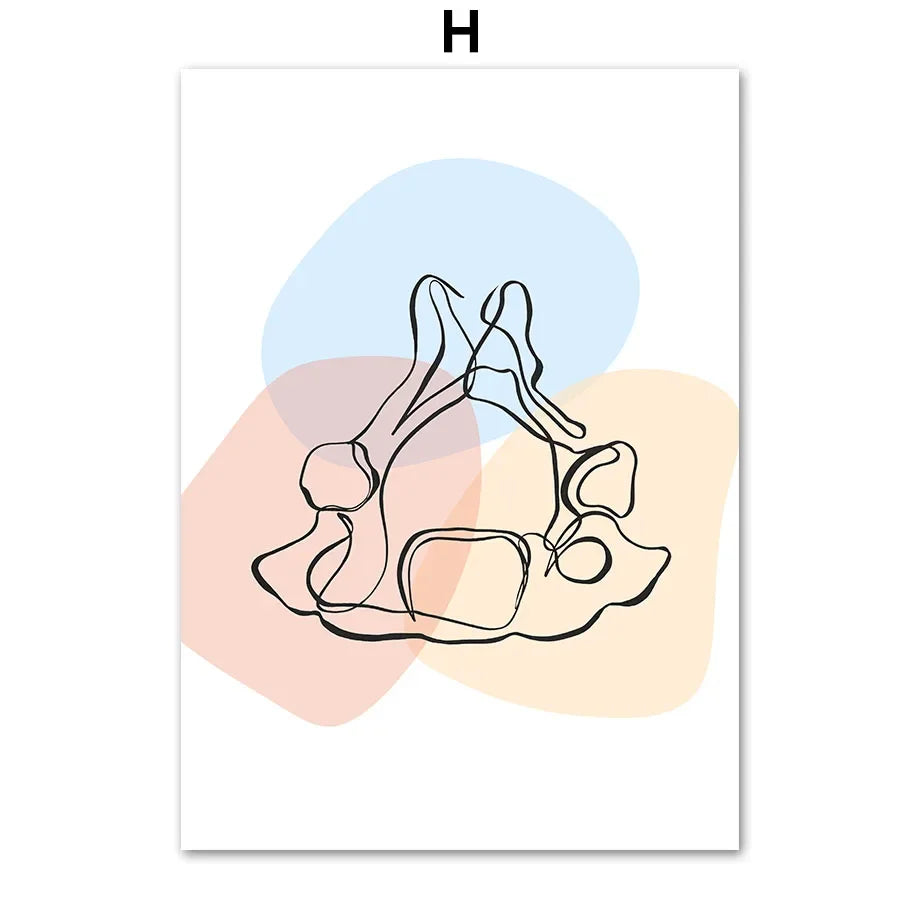 Pôster Ilustrativo Biomédico De Anatomia Fêmur Para Quiropraxia