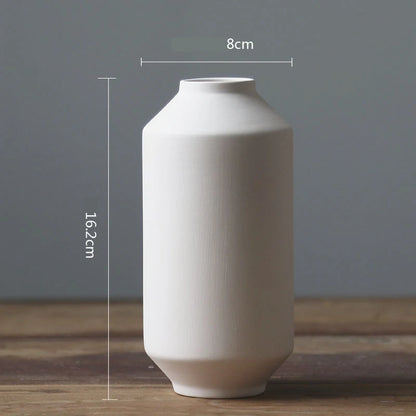 Vaso Cerâmico De Mesa Para Sala Decorativo Premium