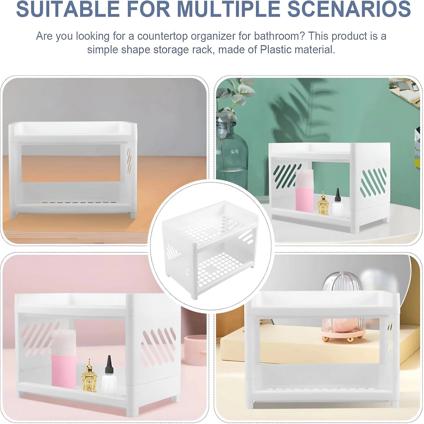 Organizador De Mesa Espaço Extra Dupla