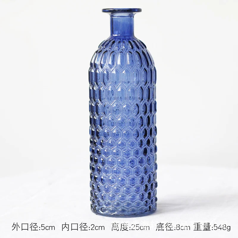 Vaso De Vidro Para Sala Estar Decoracao Moderna