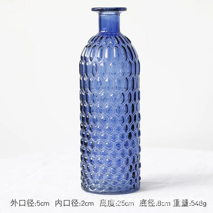 Vaso De Vidro Para Sala Estar Decoracao Moderna