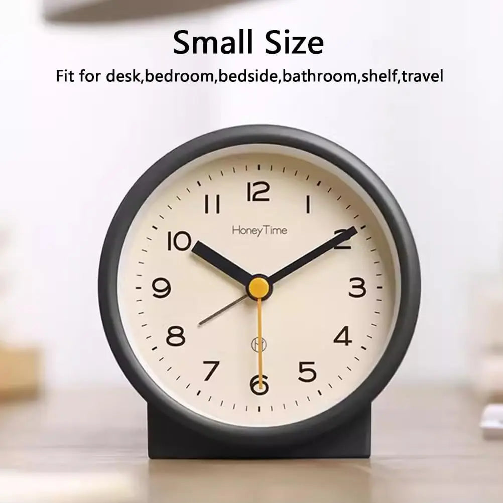 Despertador Digital Silencioso para Quarto com Luz Noturna