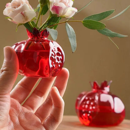 Vaso de Vidro Romã para Hidroponia Deco Premium