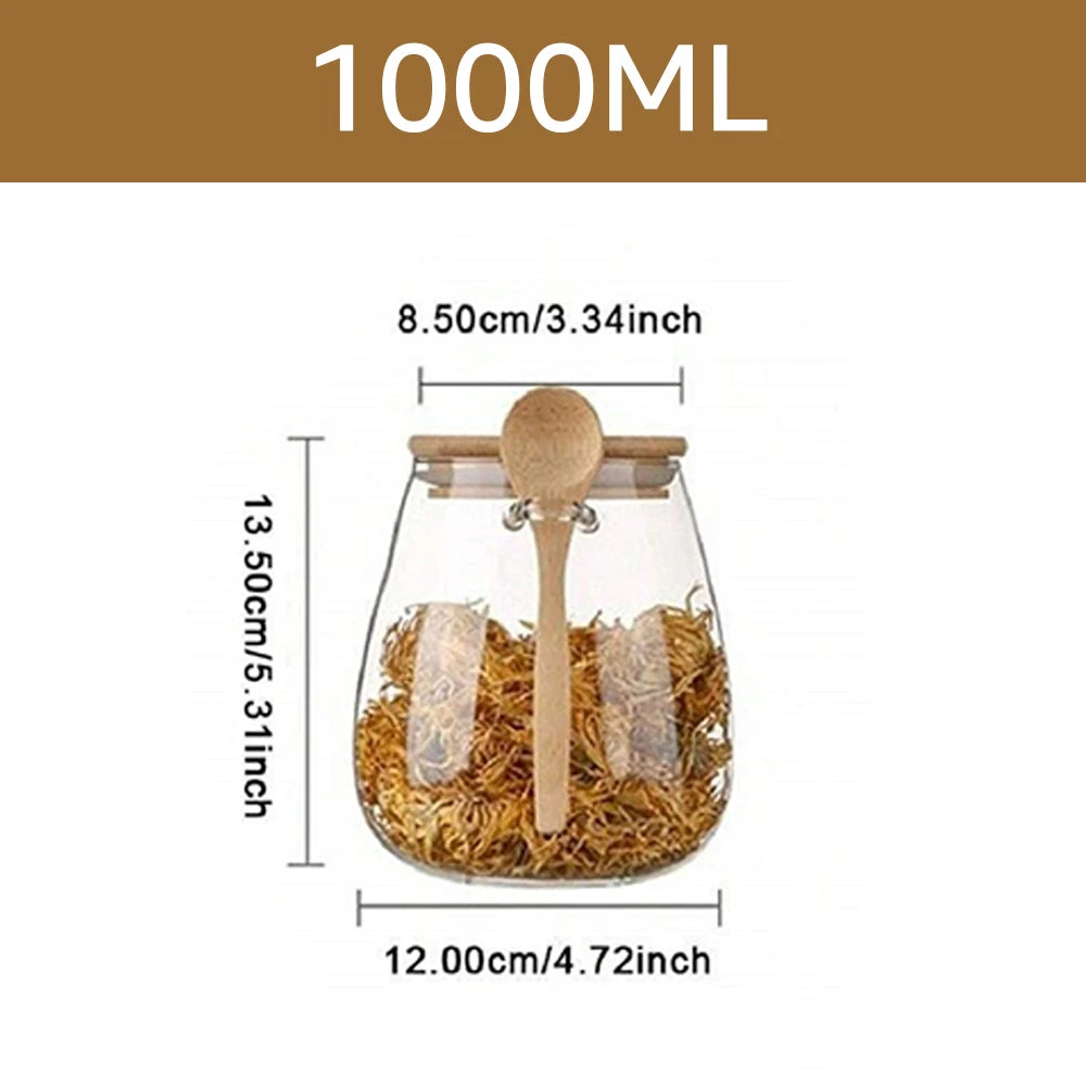 Potes Herméticos Vidro Borossilicato Para Conservação De Alimentos