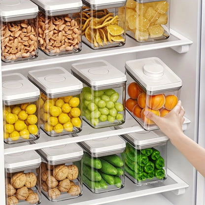 Recipientes Herméticos Para Armazenamento De Alimentos Sem BPA