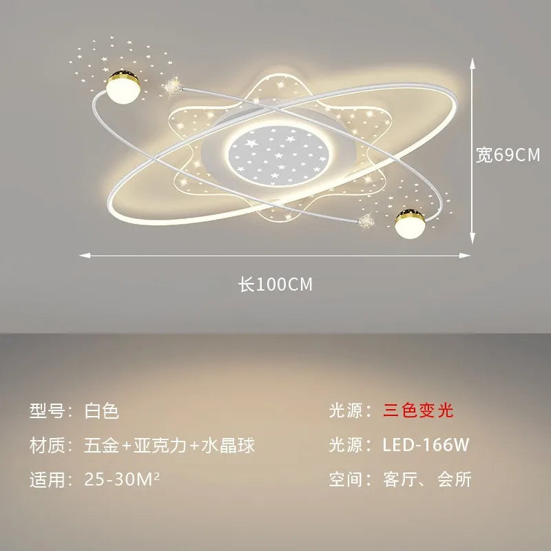 Luminária De Teto LED Para Sala Estar