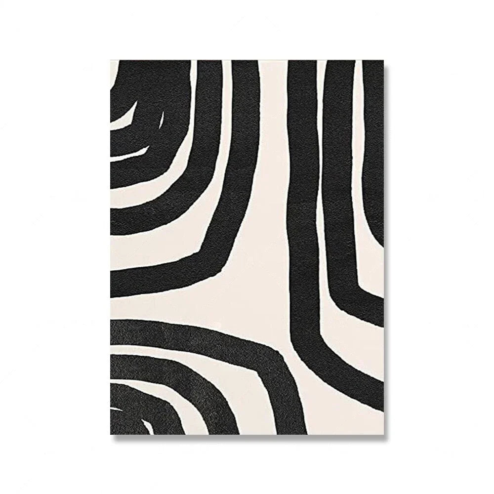 Arte Abstrata Contemporânea em Tela para Sala HD