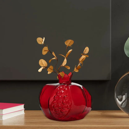 Vaso de Vidro Romã para Hidroponia Deco Premium