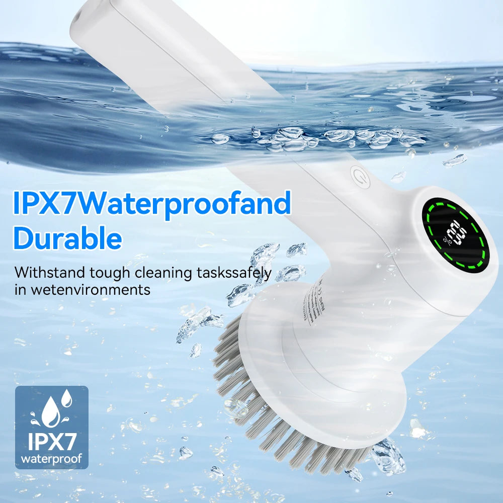 Escova Elétrica Multifuncional 5 Em 1 Recarregável USB