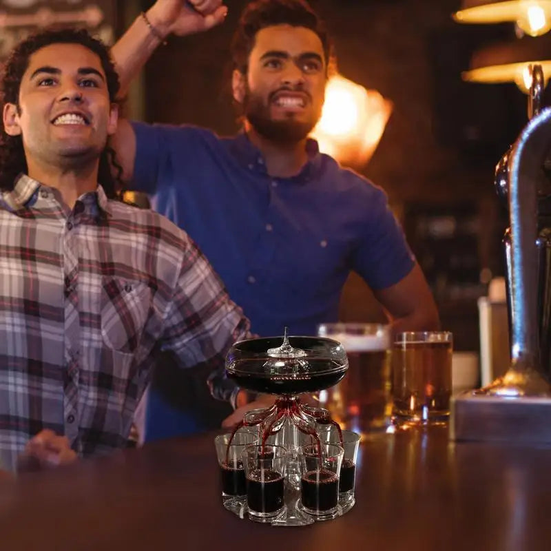 Dispensador De Vidro Para Festa Com Suporte