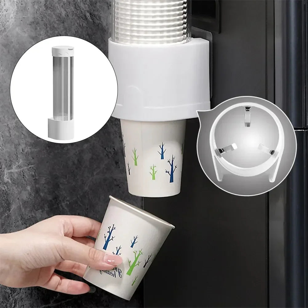 Suporte De Copos Plástico Para Parede Organizador