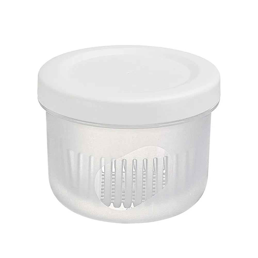 Armazenamento Inteligente De Alimentos Para Geladeira Com Dreno