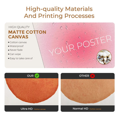 Pintura Em Tela Abstrata Moderna Para Sala Frida