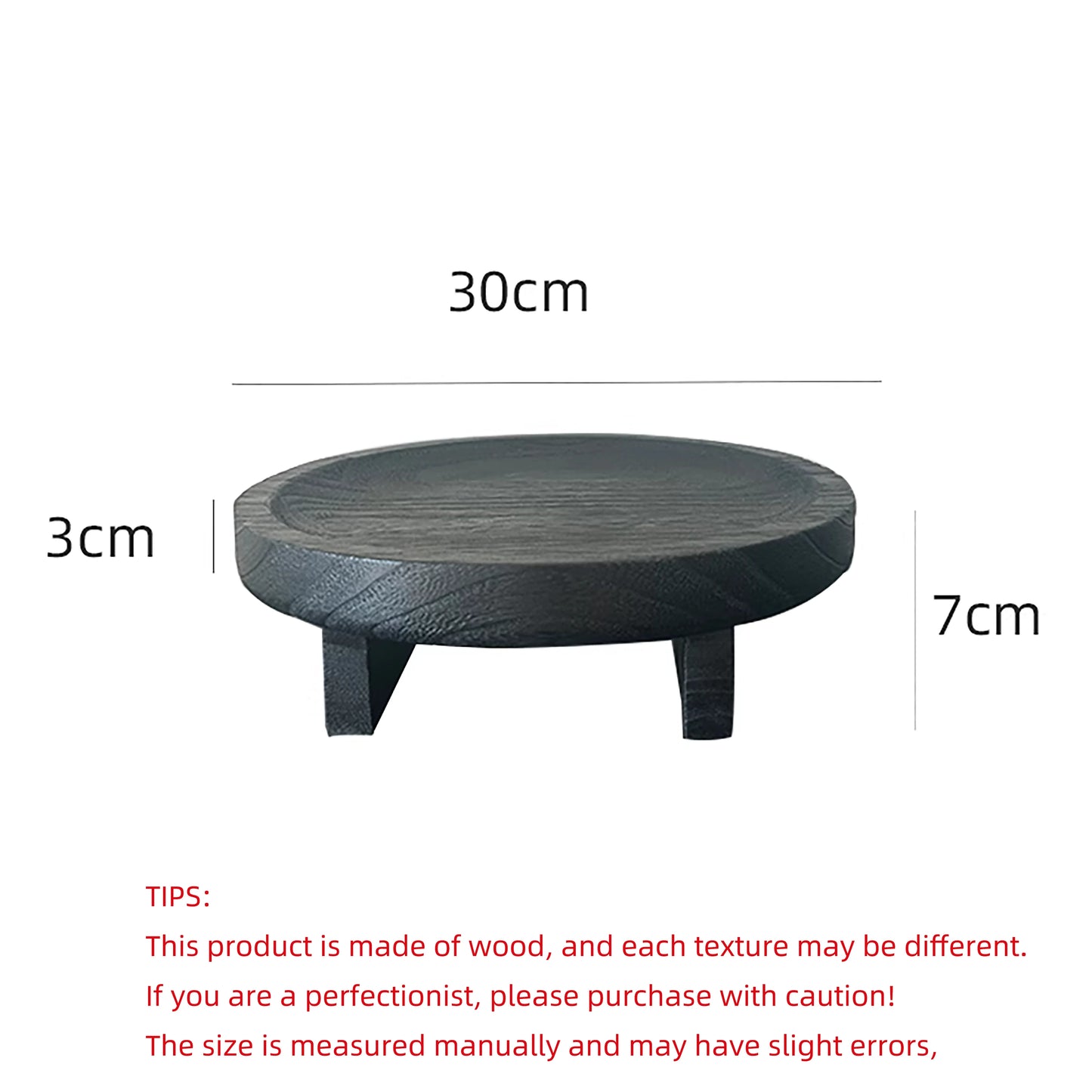 Bandeja De Jantar Em Madeira Artesanal Decorativa Medieval