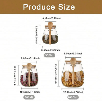 Potes Herméticos Vidro Borossilicato Para Conservação De Alimentos