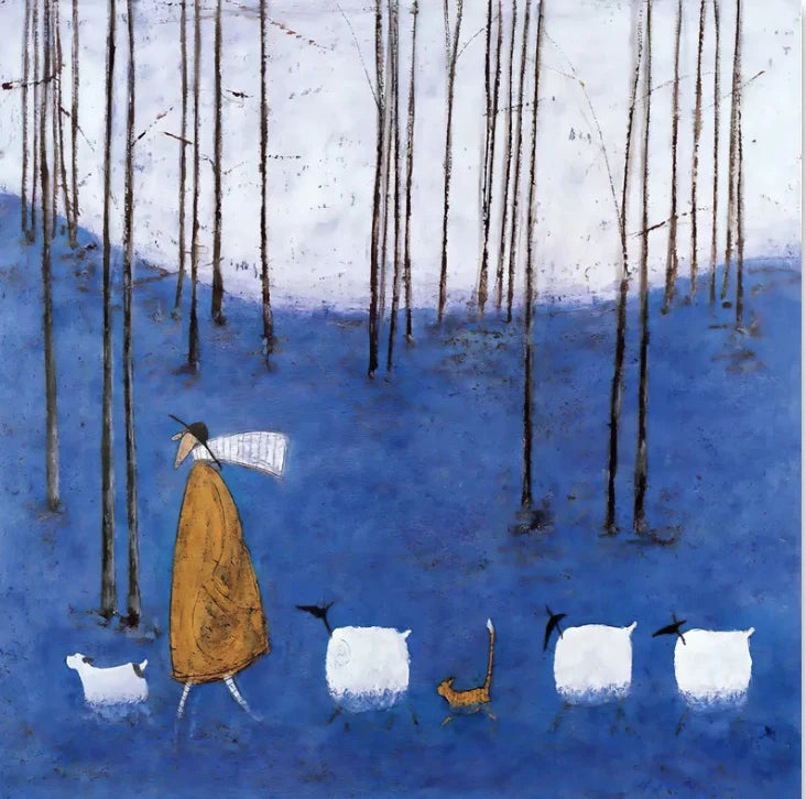 Pintura Para Sala De Estar Abstrata Nórdica Contemporânea